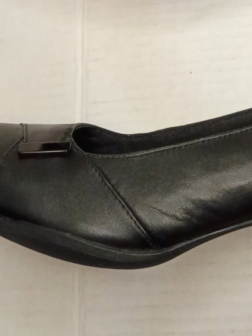 Clarks Artisan Rosalyn Belle Black Leather Pumps Women’s Size 9M - Picture 10 of 11